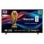 Hisense 126 cm (50 Inches) 4K Ultra HD Smart LED Google TV | Dolby Atmos, HDR10, Super Bright Panel | 30W Powerful Speaker | Google Assistant & Voice Control | 50E63N (Black)