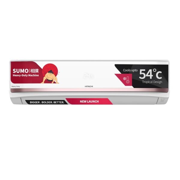 Hitachi 1.5 Ton 3 Star, New Star rated, Heavy Duty Smart Inverter Split AC (Copper, Wi-Fi, Long air throw, Smart View Display, ice Clean, Hybrid Convertible, Anti-Bacterial Mesh Filter,RAS.Y319PCDISL, White)