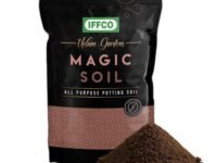 IFFCO Urban Gardens - Potting Soil Mix 20kg - Made with Export Quality Cocopeat with Added Organic Manure, Perlite & Nutrients - Ready to use Soil for Home Garden - Now Available in Single Pack