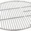 INDIAN DECOR. 31431 BBQ Stainless Steel hinged Cooking Rack - Multi-Purpose Round Cooling Rack Cooking Grid Grate Replacement, Stainless Steel SUS304,Round Grid 18 1/2 Inch Diameter - Chrome