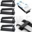 INOVERA (LABEL) 20 Pieces Cable Management Clips - Wire Organizer Cord Holder Clip with 3M Adhesive Foam for Desktop Tv Pc Cables Office Home (Black)