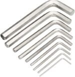 Inditrust NEW 9 Pieces Hex Allen Key Wrench L Shape Repair Tool Set Allen Key Set