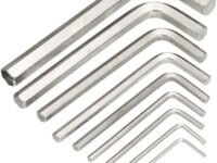 Inditrust NEW 9 Pieces Hex Allen Key Wrench L Shape Repair Tool Set Allen Key Set