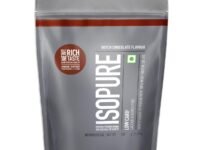 Isopure Whey Protein Isolate Powder with Vitamins for Immune Support & Biotine- 500g (Dutch Choc), Lactose-Free, Gluten-Free, Veg protein for Men & Women.