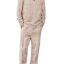 Jawdrobe Men’s Waffle-Check Co-Ord Set | Self-Textured Collar Top | Drawstring Jogger Pants | Cotton-Blend Loungewear/Night-Suit | Casual Travel & Streetwear Two-Piece