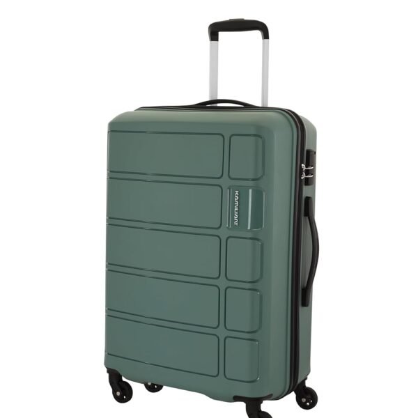 Kamiliant American Tourister Harrier|Trolley Bag Check-in Medium Size (68 cms) for Travel| Hard Case Polypropylene (PP) Suitcase|360° 4-Wheel Spinner Luggage Trolley|Combination Lock|Slate Grey