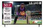 LG 126 cm (50 inches) UA82 AI Series 4K Ultra HD (3840 x 2160) Smart webOS LED TV 50UA82006LA