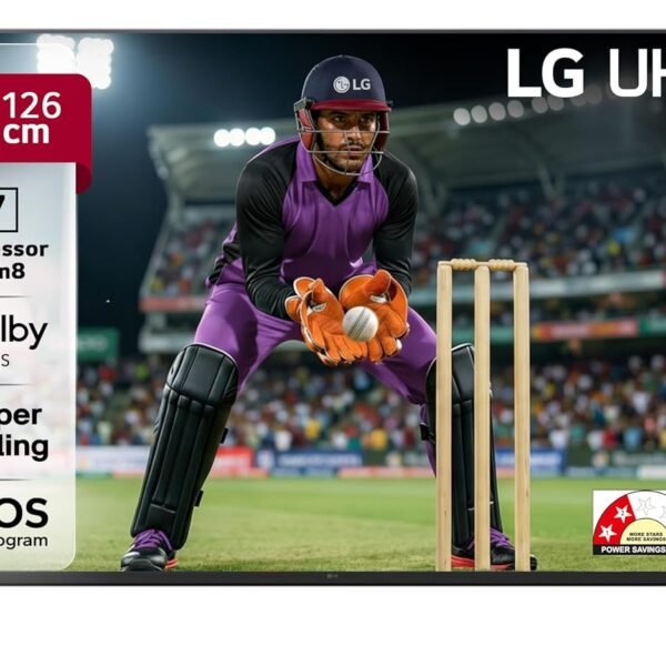 LG 126 cm (50 inches) UA82 AI Series 4K Ultra HD (3840 x 2160) Smart webOS LED TV 50UA82006LA