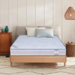 LOOM & NEEDLES Bonded Foam Mattress | 4 Inch Thickness Rebonded Multi Layered Firm Support Soft Foam Mattresses | Anti Microbial Fabric | Orthopedic Spinel Support Double Size Gadda | 72x48 Inches