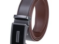 Labnoft Men's Auto Lock PU Leather Belt