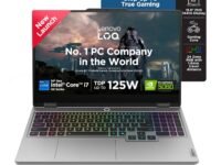 Lenovo LOQ 2025 Intel Core i7-14700HX| NVIDIA RTX 5060 8GB (32GB RAM/1TB SSD/144Hz Refresh Rate/572 AI TOPS/15.6" (39.6cm)/Windows 11/Office 2024/3 Mon. Game Pass/Grey/2.4Kg), 83JE00T3IN