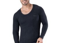 Lux Champion Men's Thermal Round Neck Top for Men | Warm & Comfortable Thermals Undershirt for Man | Full Sleeves Body Warmer for Men | Premium Thermal Winter wear for Mens