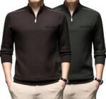 Lymio T Shirt for Men || Chain Collar Style T Shirt || Solid Style (Packs Also Available) (T-61-63)