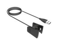 MASKED USB Charger Cable Charging Adapter Compatible with Fitbit Charge 2 - Replacement USB Cable (Black)