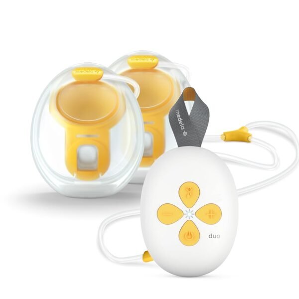 Medela Duo Hands-Free Breast Pump | Easy, Intuitive, Ideal for On The Go Double Electric Hands-Free Breast Pump with App Connectivity