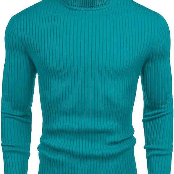 NORTHWIND Men's High Turtle Neck Cotton T-Shirt