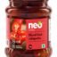 Neo Sliced Red Jalapenos 210g I 100% Vegan I Ready-to-Eat Fibre-Rich Topping for Pizza, Pasta, Snacks and Salads, Non-GMO I (Pack of 1)