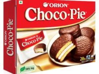 ORION Choco Pie - Chocolate Coated Soft Biscuit 12 Pcs Pack, 336 gram