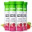 OZiva Bioactive Glutathione Tablets for Radiant Skin - 60 Effervescent Tablets (Pack of 4) | L-Glutathione, Hyaluronic Acid, Lycopene, Vitamin C For Glow & Even Toned Skin | Strawberry Swirl