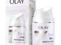 Olay 7in1 Ultra-light Gel Moisturizer | Niacinamide, Vitamin C, Collagen Peptides | Fights 7 Issues for Smooth & Glowing Skin | Normal to Oily Skin | Dermatologically Tested | Non Comedogenic | 50g