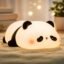 One94Store Kids Sleeping Panda Touch Silicone Night Lamp – Rechargeable LED Bedside Lamp for Children's Bedroom, Romantic Decor, Valentine Day Gift, Love Gift for Her, Couple Gift