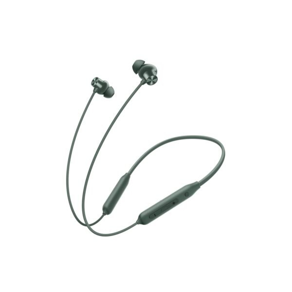 OnePlus Bullets Wireless Z2 ANC Bluetooth in Ear Earphones with Mic, 45dB Hybrid ANC, Bombastic Bass - 12.4 mm Drivers, 10 Mins Charge - 20 Hrs Music, 28 Hrs Battery (Grand Green)