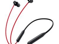 OnePlus Bullets Z2 Bluetooth Wireless in Ear Earphones with Mic, Bombastic Bass, 10 Mins Charge - 20 Hrs Music, 30 Hrs Battery Life (Acoustic Red)