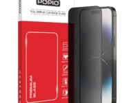 POPIO Military-Grade Privacy Screen Protector for iPhone 14 Pro Max – 9H Tempered Glass, Anti-Spy Protection, Scratch-Resistant, HD Clarity (1 Pack)