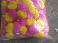Pack of 10 Artificial Marigold Garland Flowers for Decoration Long Toran Indian genda phool for Wedding & Festival (4.7Ft,Pink+Yellow,10 Strings)