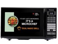 Panasonic 27L Convection Microwave Oven(NN-CT645BFDG,,Black Mirror, 360° Heat Wrap, Magic Grill)