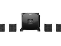 Philips Audio SPA8170B 4.1Ch 100W Bluetooth Multimedia Speaker with Rich Bass, Multi-Connectivity Option with Supporting USB, Optical, Aux-in for Easy Connection (Black)