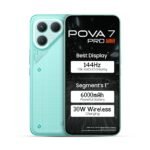 Pova 7 Pro 5G (Neon Cyan, 8GB+256GB) with No Cost EMI/Additional Exchange Offers