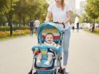 R for Rabbit Lollipop Lite Baby Stroller for 0 to 3 Years with 5 Point Safety Harness | Reversible Handlebar | Cushioned Seat with 3 Level Seats Recline/Lightweight Pram for Kids (Multi Color)