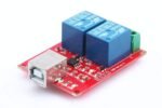 REES52 2 Channel 5V HID Driverless USB Relay USB Control Switch Computer Control Switch PC Intelligent Control Relay Module