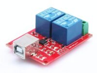 REES52 2 Channel 5V HID Driverless USB Relay USB Control Switch Computer Control Switch PC Intelligent Control Relay Module