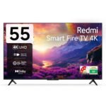 Redmi Xiaomi 138 cm (55 inch) F Series UHD 4K Smart LED Fire TV L55MA-FVIN (Black)