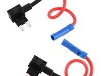 SHOP360 Mini Blade Fuse Tap Add-A-Circuit Adapter Holder for Auto Car DIY Test (Set of 3)
