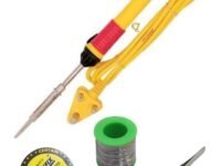 SP Electron 25 Watt Soldering Iron Starter kit with Soldering Paste, Solder Wire and Tweeser Cmbo