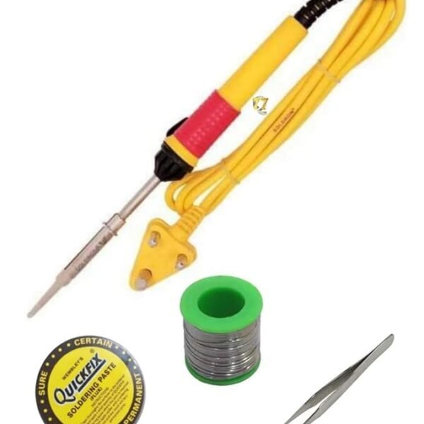 SP Electron 25 Watt Soldering Iron Starter kit with Soldering Paste, Solder Wire and Tweeser Cmbo