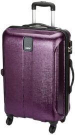 Safari Thorium Stubble 66 Cms Polycarbonate Magenta Check-In 4 wheels Hard Suitcase
