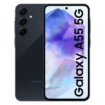 Samsung Galaxy A55 5G (Awesome Navy, 8GB RAM, 128GB Storage) | AI Mobile | 50MP Main Camera (OIS) | Super HDR Video| Nightography | IP67 | Gorilla Glass Victus+ | sAMOLED | Gaming Smartphone