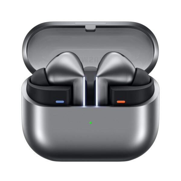 Samsung Galaxy Buds3 Pro Wireless Earbuds, Powered by Galaxy AI, IP57, Active Noise Cancellation, Adaptive Noise Control, 37hrs Battery, 360 Surround Sound, Pinch Controls, Galaxy Ecosystem, Silver