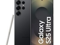 Samsung Galaxy S25 Ultra 5G AI Smartphone (Titanium Black, 12GB RAM, 512GB Storage), 200MP Camera, S Pen Included, Long Battery Life