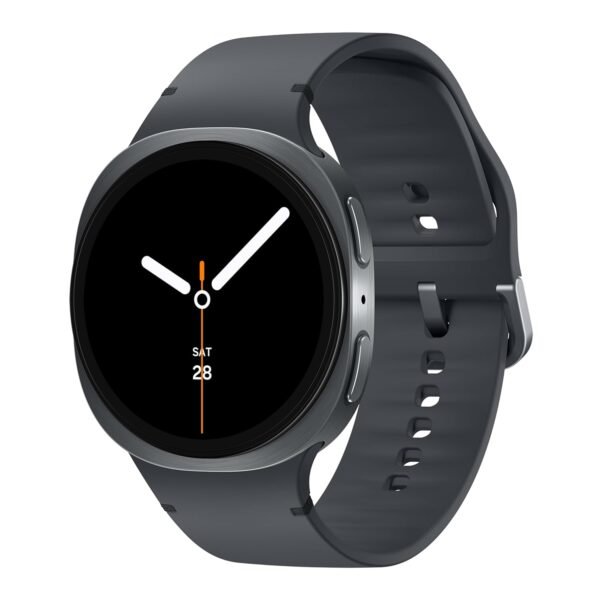 Samsung Galaxy Watch8 (44mm, LTE, Graphite) with 3nm Processor | Dual GPS | Sapphire Glass & Armor Aluminum | 5ATM & IP68 | BP, ECG, IHRN & Vascular Load Monitoring | Anti-oxidant Index
