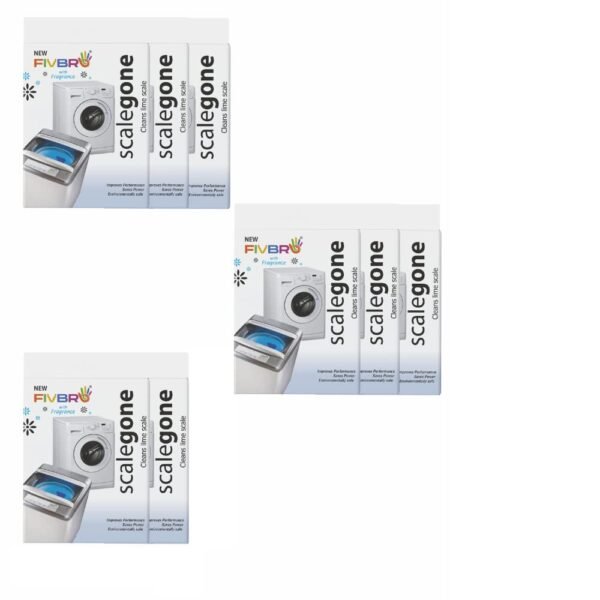 Scalegone Powder Any Washing Machine Cleaner Multi-Purpose Cleaner for Home Appliances, (Pack of 8, Each-100g)