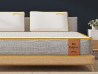 SleepyCat Original Ortho Mattress with AirGen™ Memory Foam | Medium Firm Feel for Balanced Comfort | 8 Inch Bed Mattress | Anti-Bacterial Fabric Cover |10 Years Warranty|(King Size,78x72x8 inches)