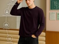 Sleepynuts Regular fit Cotton Full Sleeve Plain T-Shirt for Men (Pack of 1,2,3 Size Small to 3XL)