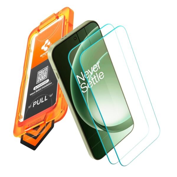Spigen AlignMaster S Tempered Glass Screen Protector Guard for Oneplus 15R [2 Pack]