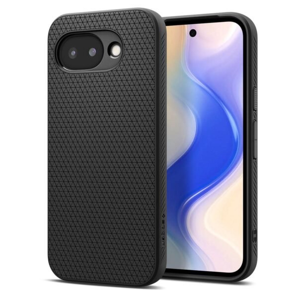 Spigen for Google Pixel 10a (2026) Case, Liquid Air, Military-Grade Protection Cover (No Magnet Ring) (TPU) - Matte Black