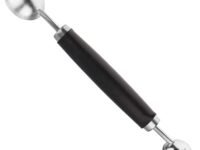 Steel Melon Baller Stainless Steel Fruit Carving Knife, Slicer & Scooper 2 in 1